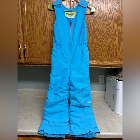 Boulder Gear Kids Bright Blue Overalls size 7 - Picture 1 of 7